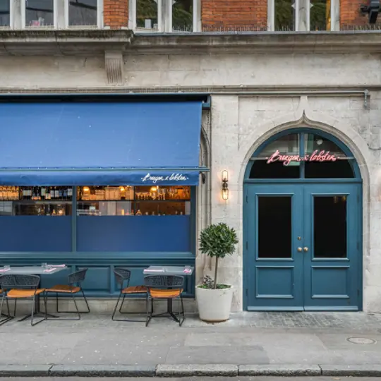 Burger & Lobster Bond Street restaurant exterior