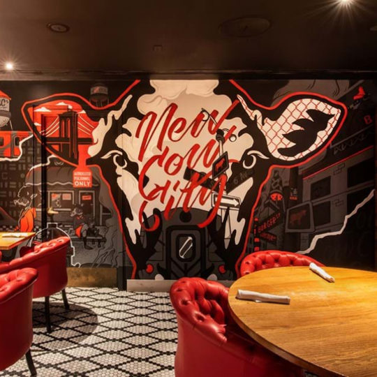 Burger & Lobster Flatiron restaurant interior