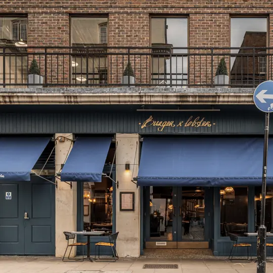 Burger and Lobster Soho exterior