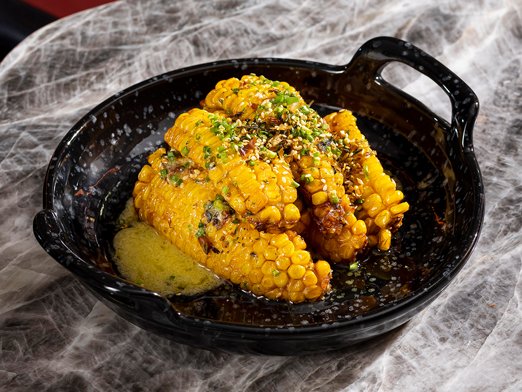 Corn Ribs with Furikake Butter