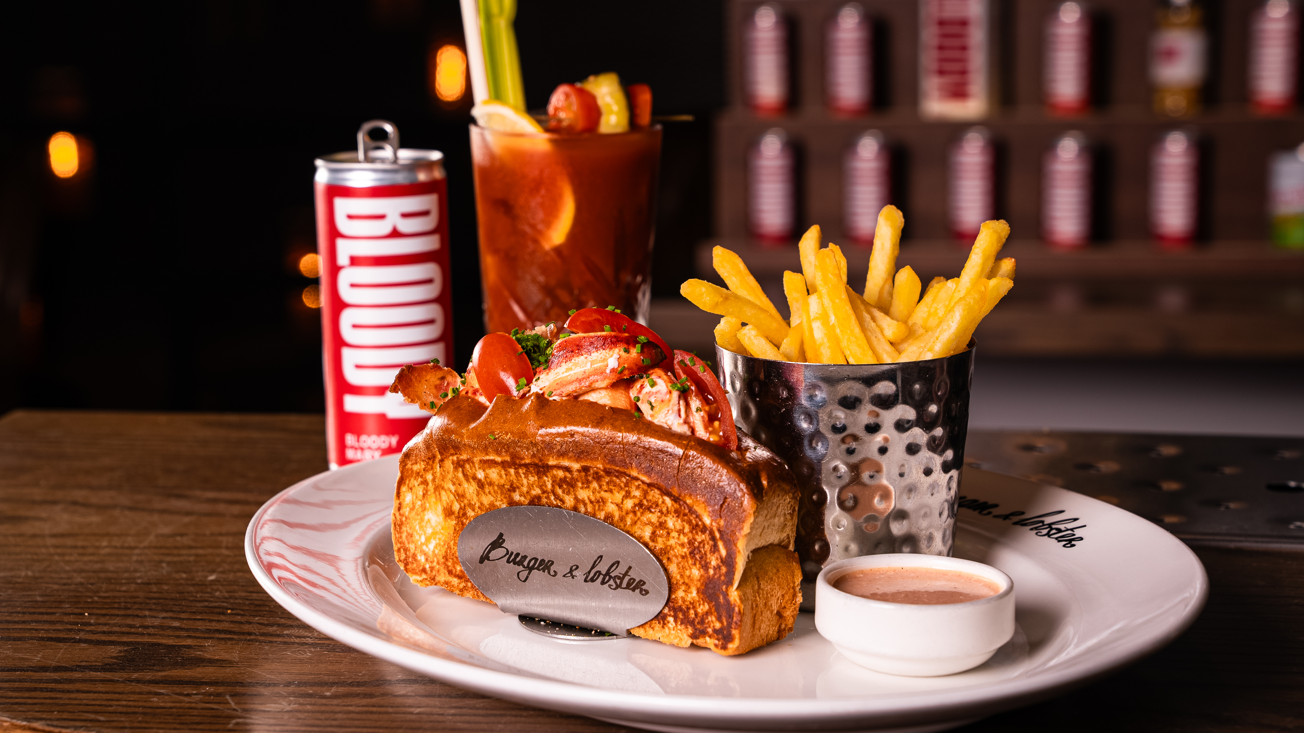 BLOODY Mary Lobster Roll
