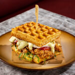 Waffle Chicken Burger