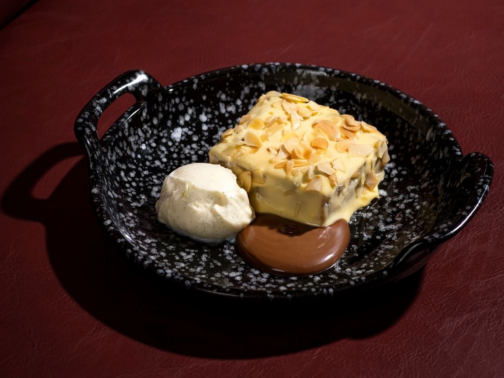 Hazelnut & Banana Bread Pudding