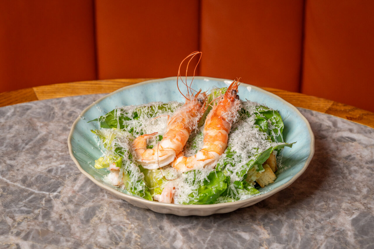 Prawn Caesar Salad