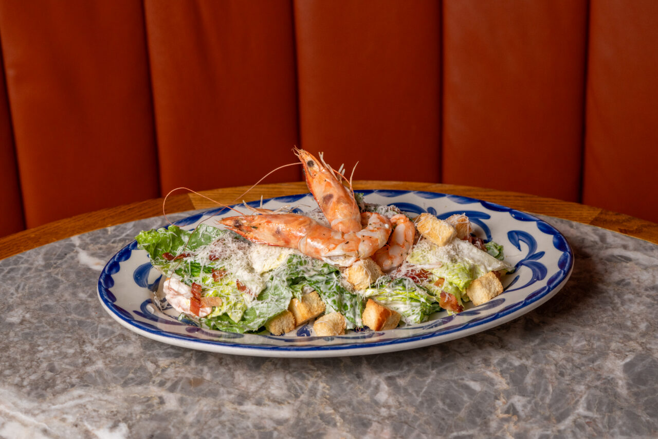 Prawn Caesar Salad